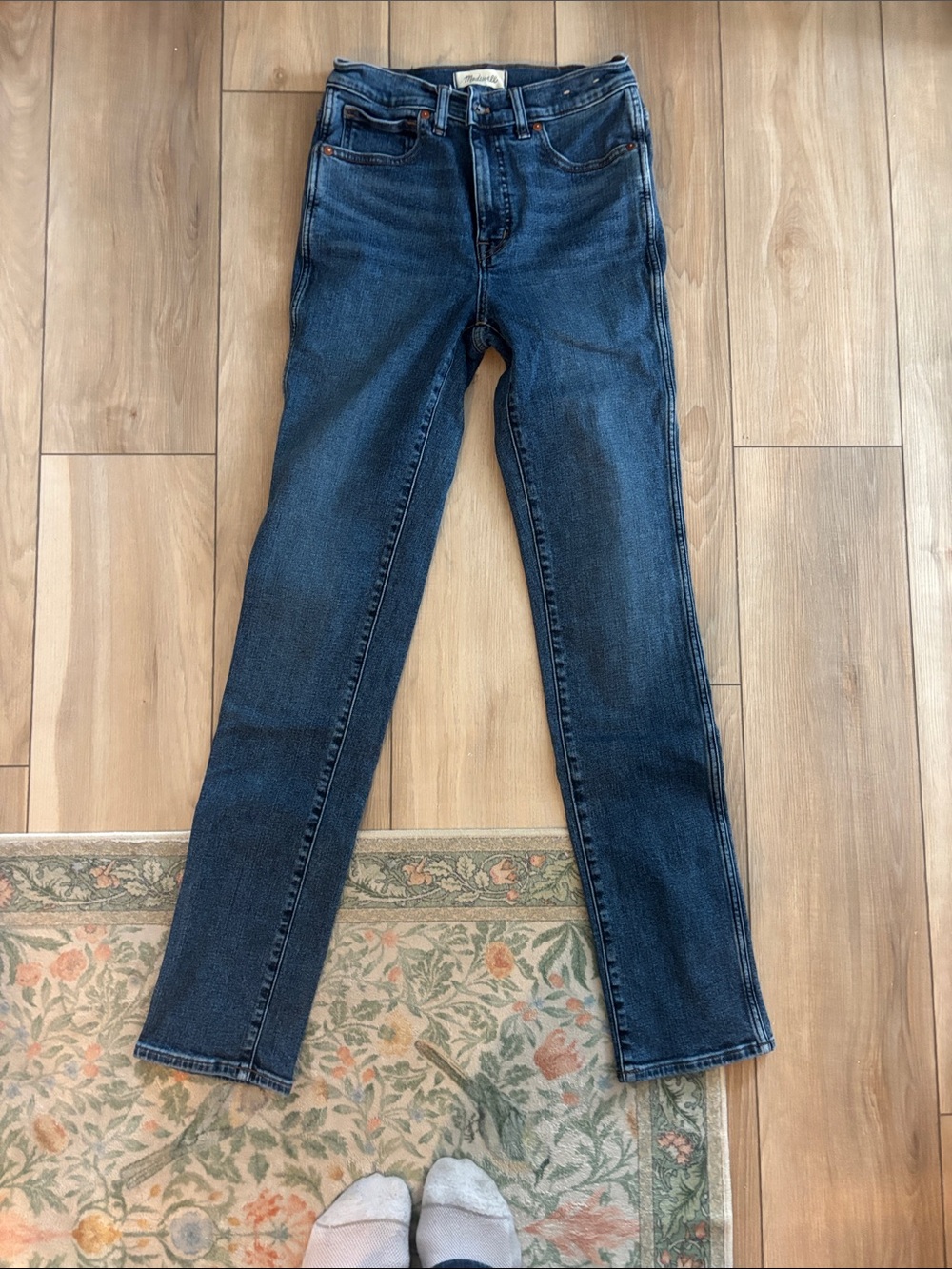 Madewell Dark Blue Skinny Jeans